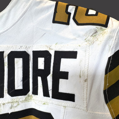 Marshon Lattimore GAME WORN 💪 10/07/24 PHOTO MATCHED 📸 New Orleans Saints ⚜️ Nike NFL Jersey🎽 vs. Kansas City Chiefs - PSA Authenticated 🛡️