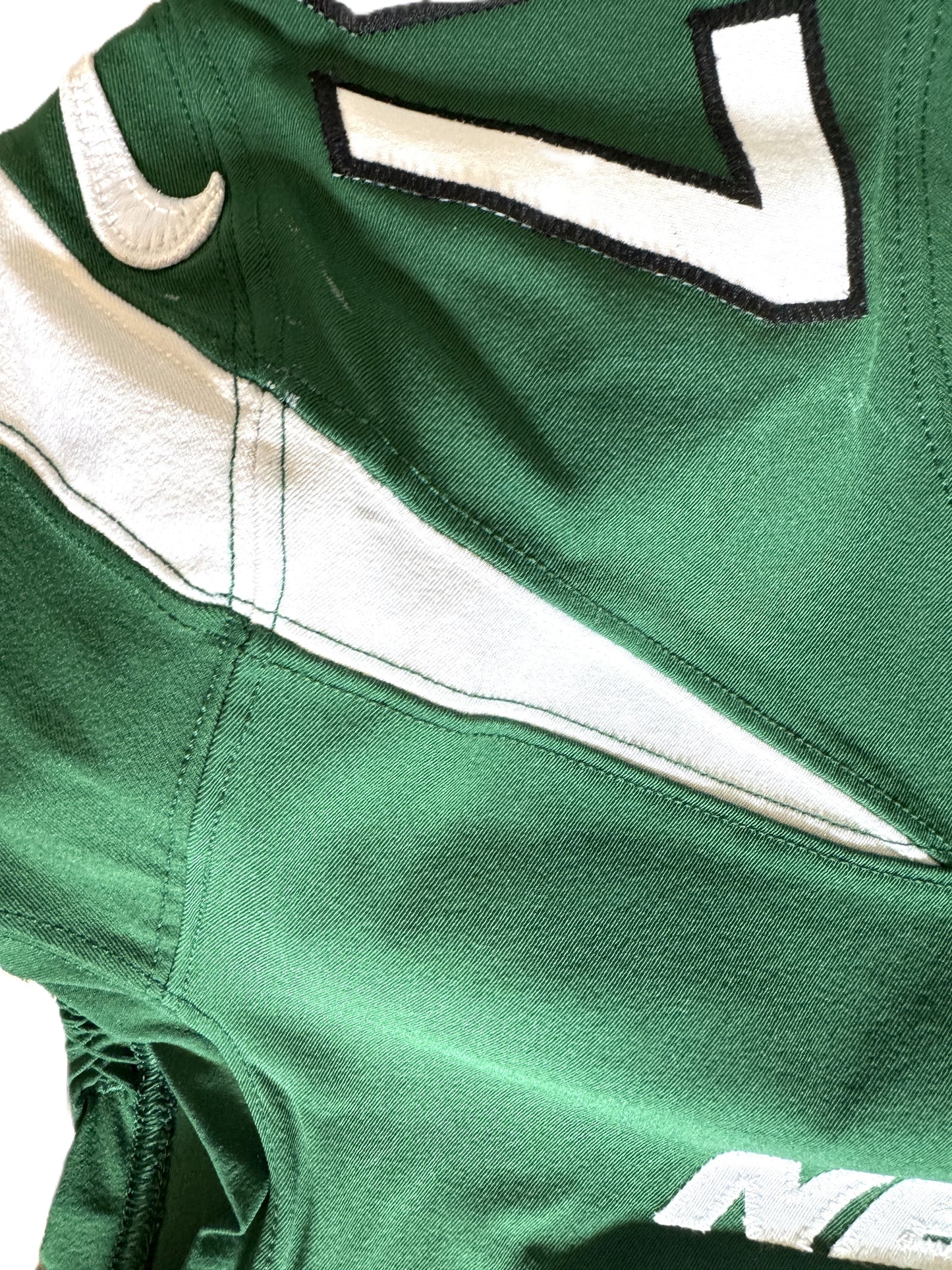 C.J. Uzomah GAME WORN/USED 💪 New York Jets Nike NFL Jersey 👕 with PSA Authenticity🛡️ Crucial Catch Game