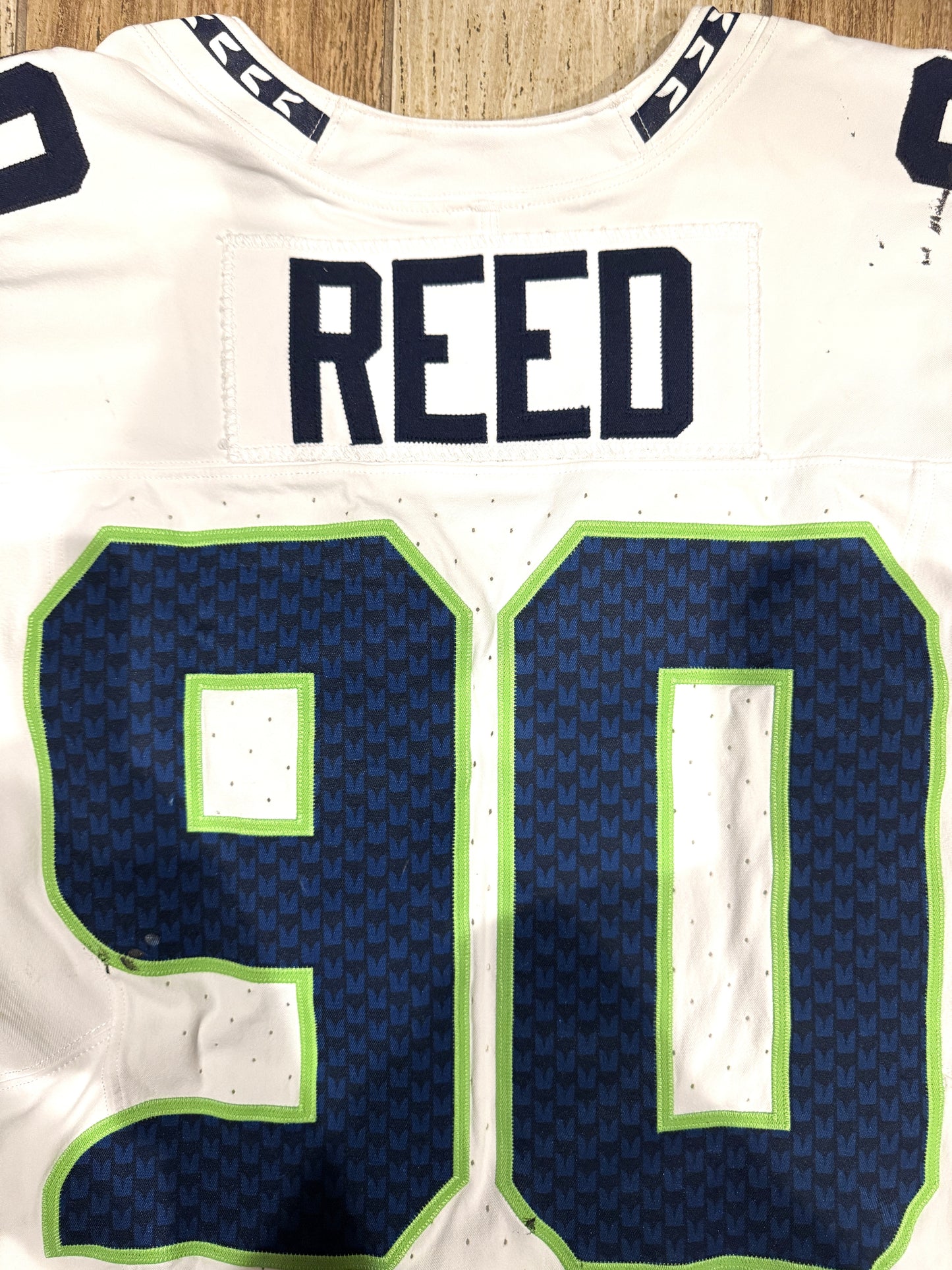 Jarran Reed GAME WORN 💪 12/08/2024 Seattle Seahawks NFL Jersey 👕 vs. Arizona Cardinals 🐦 Inc. COA