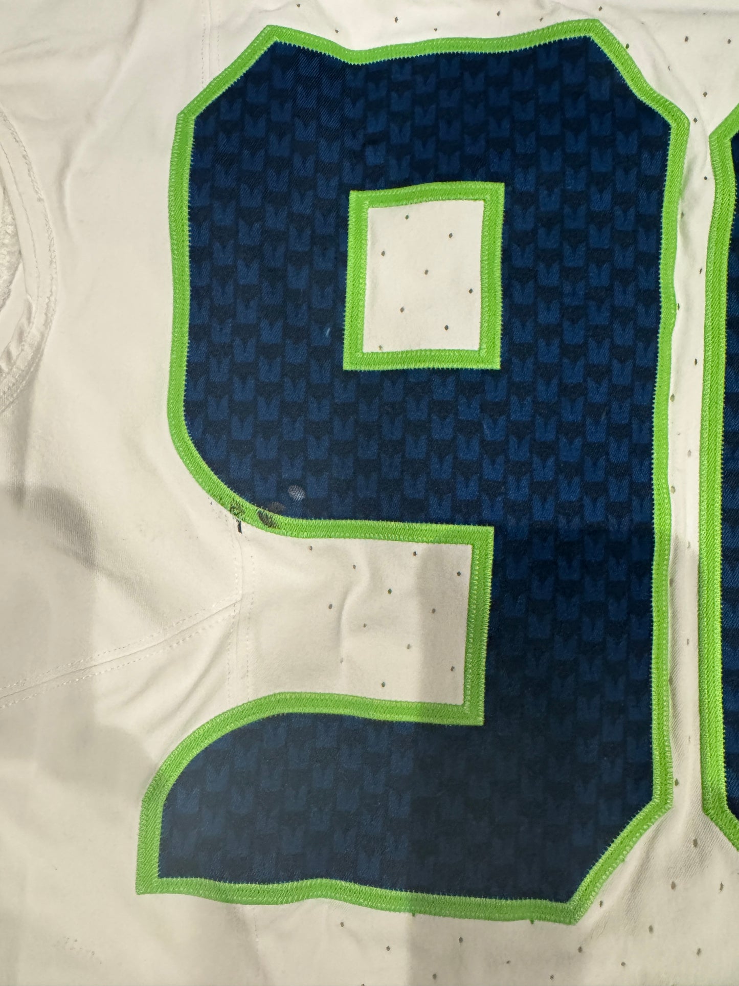 Jarran Reed GAME WORN 💪 12/08/2024 Seattle Seahawks NFL Jersey 👕 vs. Arizona Cardinals 🐦 Inc. COA