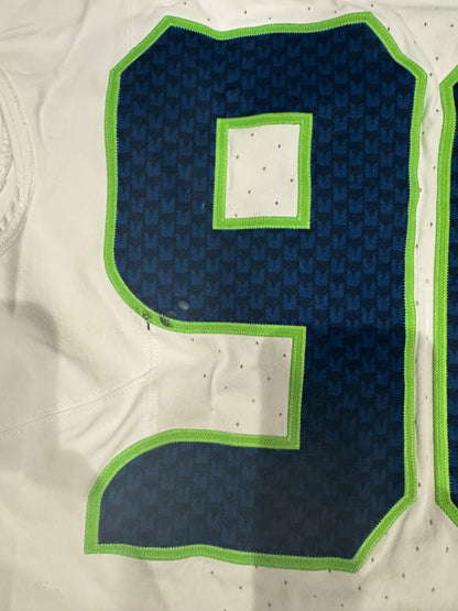 Jarran Reed GAME WORN 💪 12/08/2024 Seattle Seahawks NFL Jersey 👕 vs. Arizona Cardinals 🐦 Inc. COA