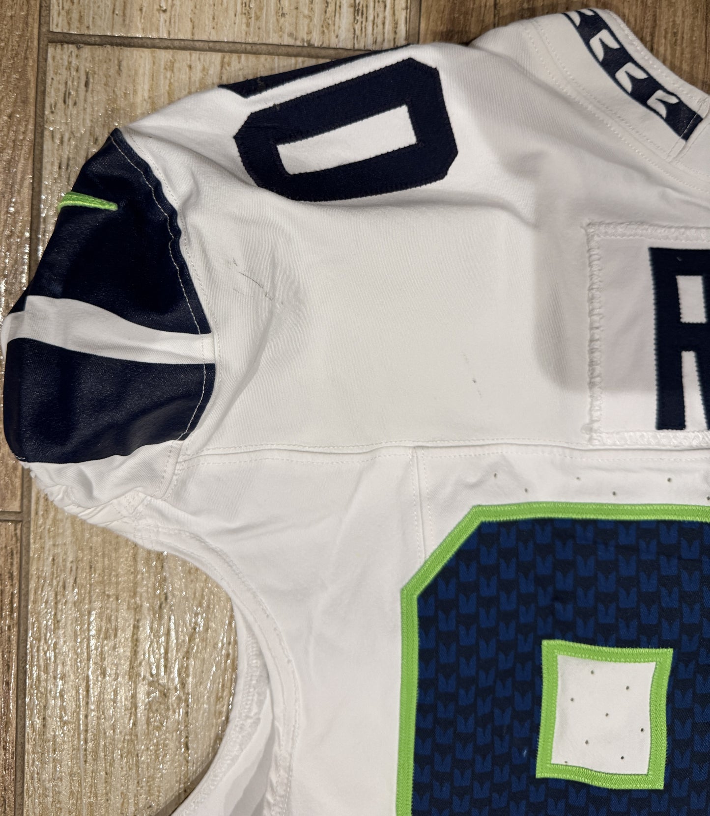 Jarran Reed GAME WORN 💪 12/08/2024 Seattle Seahawks NFL Jersey 👕 vs. Arizona Cardinals 🐦 Inc. COA