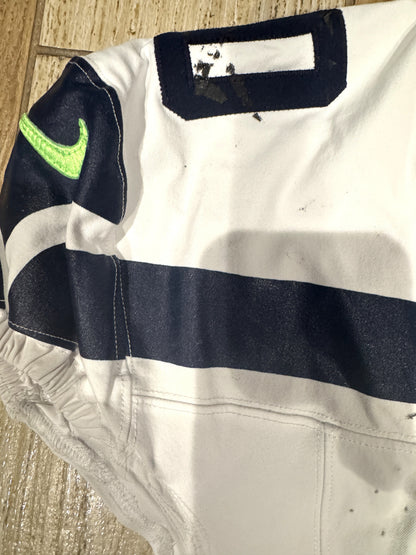 Jarran Reed GAME WORN 💪 12/08/2024 Seattle Seahawks NFL Jersey 👕 vs. Arizona Cardinals 🐦 Inc. COA
