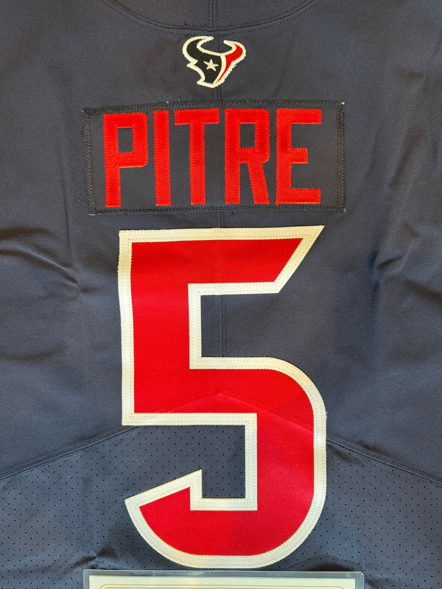 Jalen Pitre TEAM ISSUED 💪 Color Rush 🎨 Houston Texans 🐂 Nike NFL Jersey👕Also Includes COA 🛡️