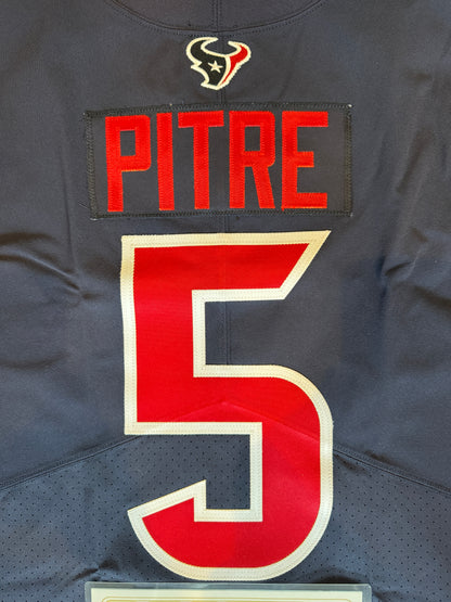 Jalen Pitre TEAM ISSUED 💪 Color Rush 🎨 Houston Texans 🐂 Nike NFL Jersey👕Also Includes COA 🛡️