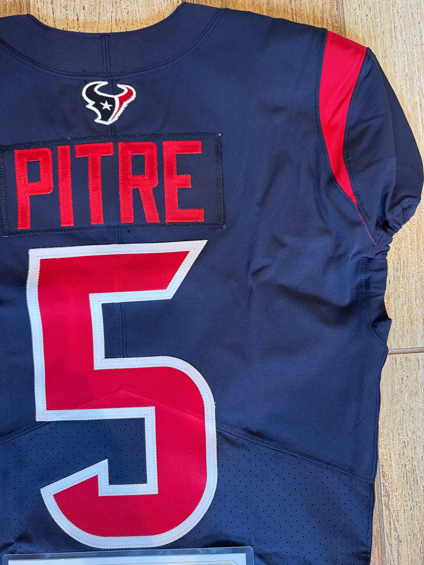 Jalen Pitre TEAM ISSUED 💪 Color Rush 🎨 Houston Texans 🐂 Nike NFL Jersey👕Also Includes COA 🛡️