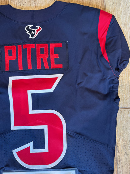 Jalen Pitre TEAM ISSUED 💪 Color Rush 🎨 Houston Texans 🐂 Nike NFL Jersey👕Also Includes COA 🛡️