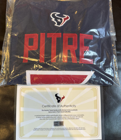 Jalen Pitre TEAM ISSUED 💪 Color Rush 🎨 Houston Texans 🐂 Nike NFL Jersey👕Also Includes COA 🛡️