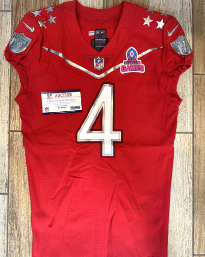 Derek Carr Game-Issued🦾Pro Bowl NFL On-Field Jersey👕Las Vegas Raiders🏴‍☠