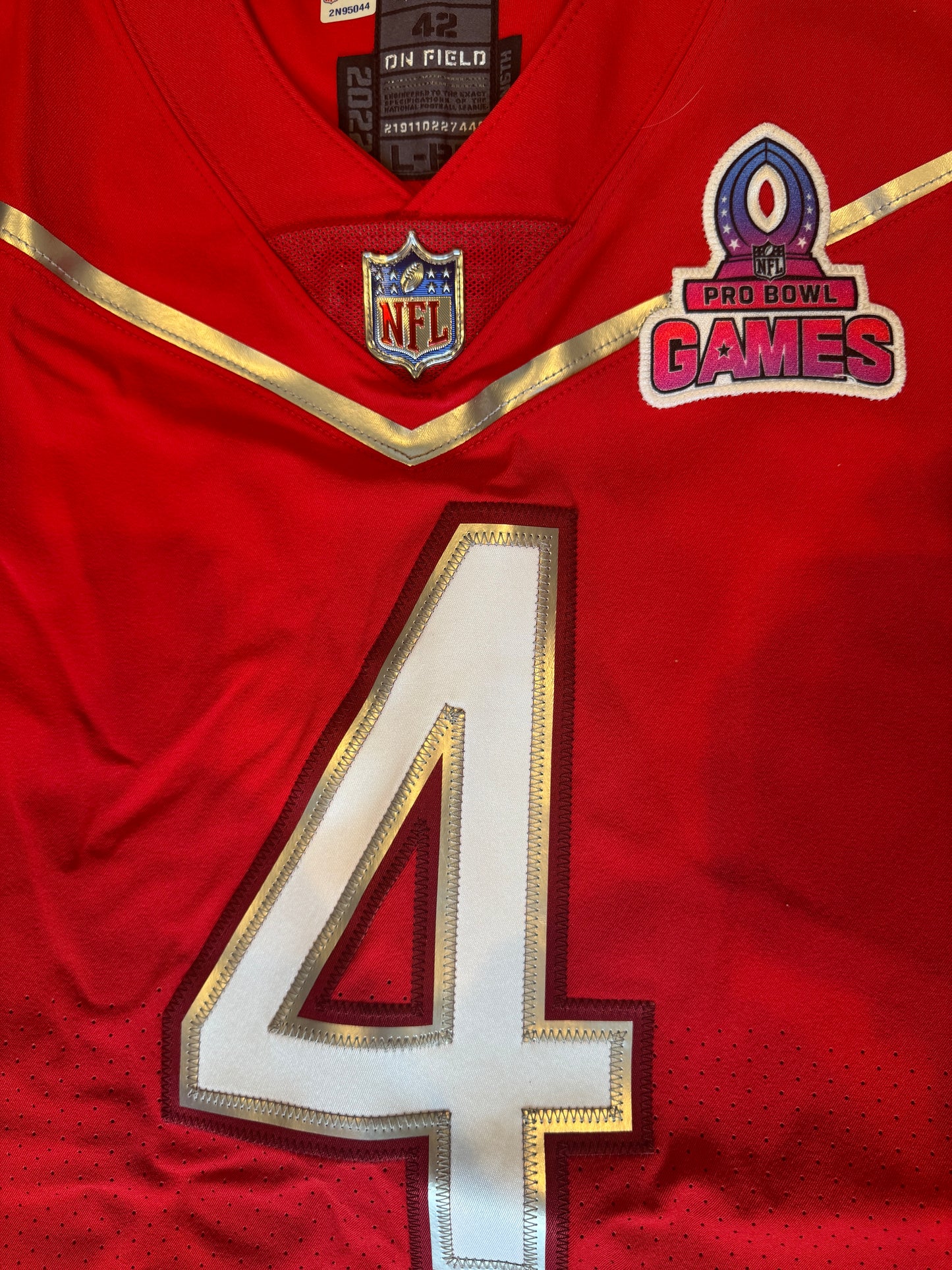 Derek Carr Game-Issued🦾Pro Bowl NFL On-Field Jersey👕Las Vegas Raiders🏴‍☠