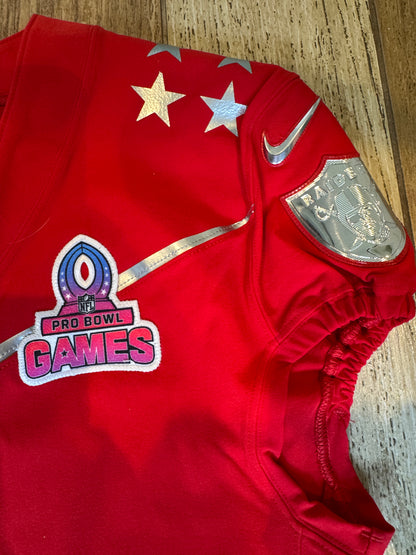 Derek Carr Game-Issued🦾Pro Bowl NFL On-Field Jersey👕Las Vegas Raiders🏴‍☠