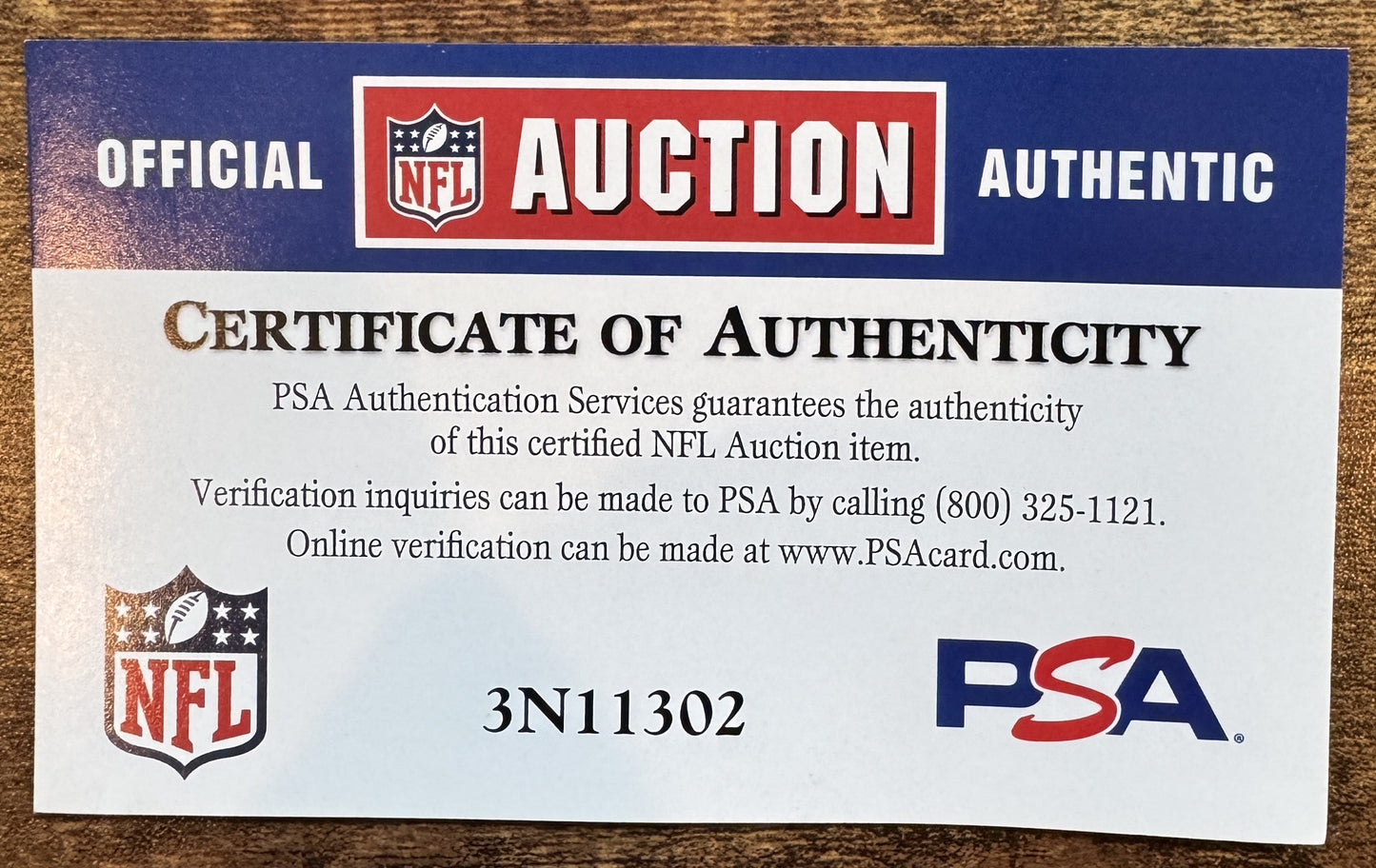 John Simpson GAME USED 💪 10/06/2024 PHOTO MATCHED 📸 New York Jets Nike NFL Jersey 👕vs. Minnesota Vikings in London 🌍 Also includes PSA Authenticity🛡️