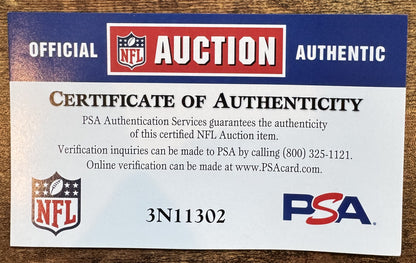 John Simpson GAME USED 💪 10/06/2024 PHOTO MATCHED 📸 New York Jets Nike NFL Jersey 👕vs. Minnesota Vikings in London 🌍 Also includes PSA Authenticity🛡️