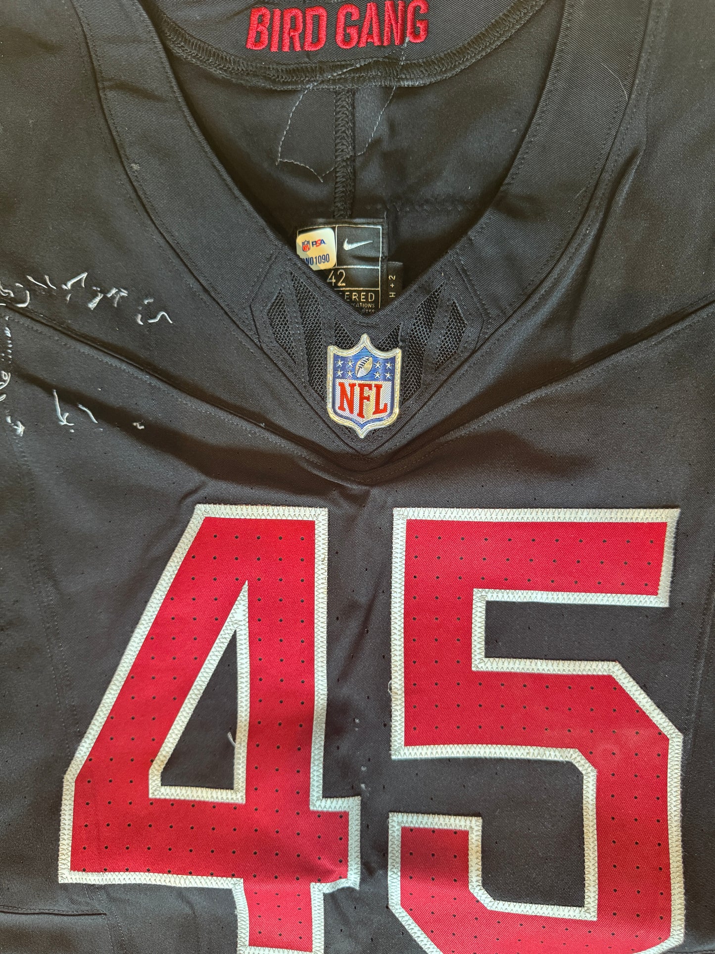 Dennis Gardeck GAME WORN💪10/08/2023 PHOTO MATCHED Arizona Cardinals NFL Jersey vs.Bengals🐅
