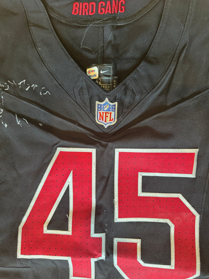 Dennis Gardeck GAME WORN💪10/08/2023 PHOTO MATCHED Arizona Cardinals NFL Jersey vs.Bengals🐅