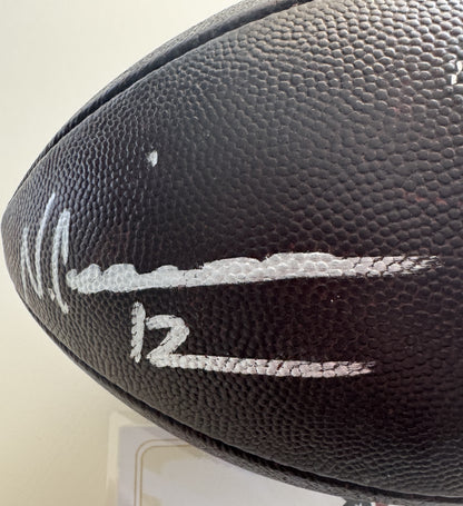 Nico Collins Signed GAME-USED Ball 💪 24/25 season Houston Texans NFL Inscribed "1,000yd SZN 11/12" Limited Edition of 12 💥
