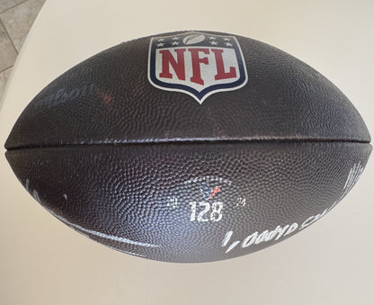 Nico Collins Signed GAME-USED Ball 💪 24/25 season Houston Texans NFL Inscribed "1,000yd SZN 11/12" Limited Edition of 12 💥