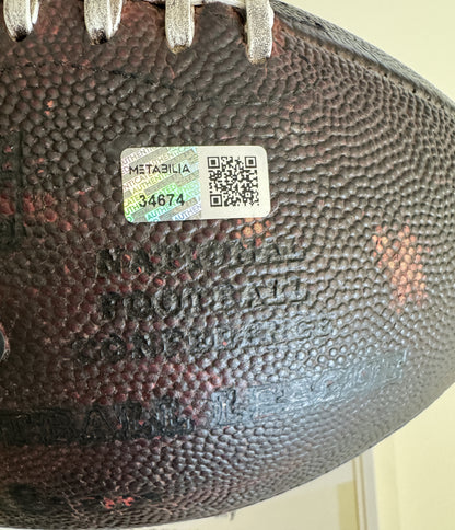 Nico Collins Signed GAME-USED Ball 💪 24/25 season Houston Texans NFL Inscribed "1,000yd SZN 11/12" Limited Edition of 12 💥