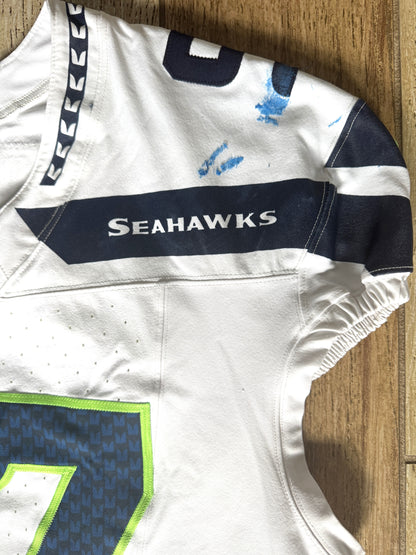 Johnathan Hankins GAME-WORN 💪 01/05/25 Seattle Seahawks NFL Jersey 👕 vs. Los Angeles Rams 🐏 inc.COA 💥