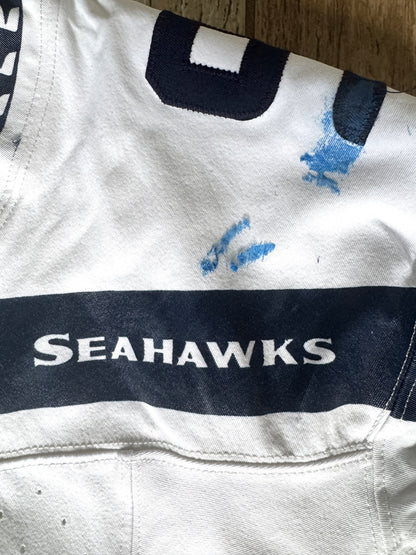 Johnathan Hankins GAME-WORN 💪 01/05/25 Seattle Seahawks NFL Jersey 👕 vs. Los Angeles Rams 🐏 inc.COA 💥