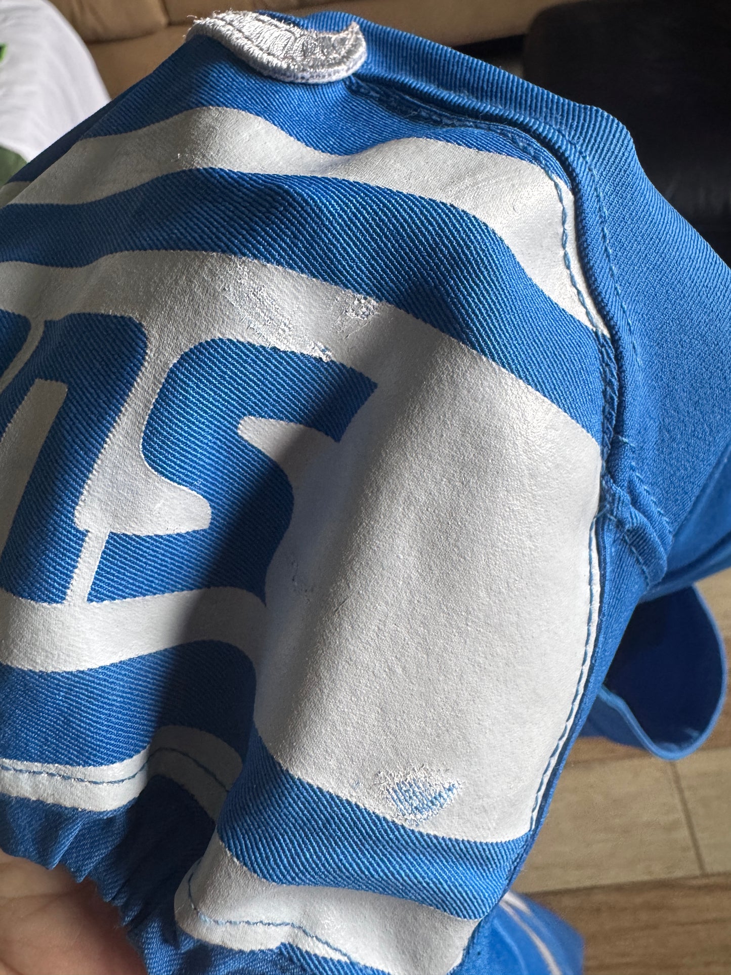 Frank Ragnow GAME WORN 💪 11/19/23 Detroit Lions 🦁 Nike NFL Jersey 👕 vs. Chicago Bears Salute 2 Service game  Inc. PSA Certification 🛡️