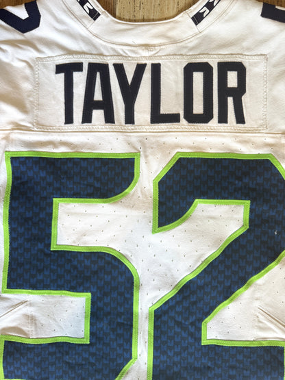 Darrell Taylor GAME-WORN💪09/17/2023 Seahawks Nike NFL Jersey👕vs. Detriot Lions🦁includes COA