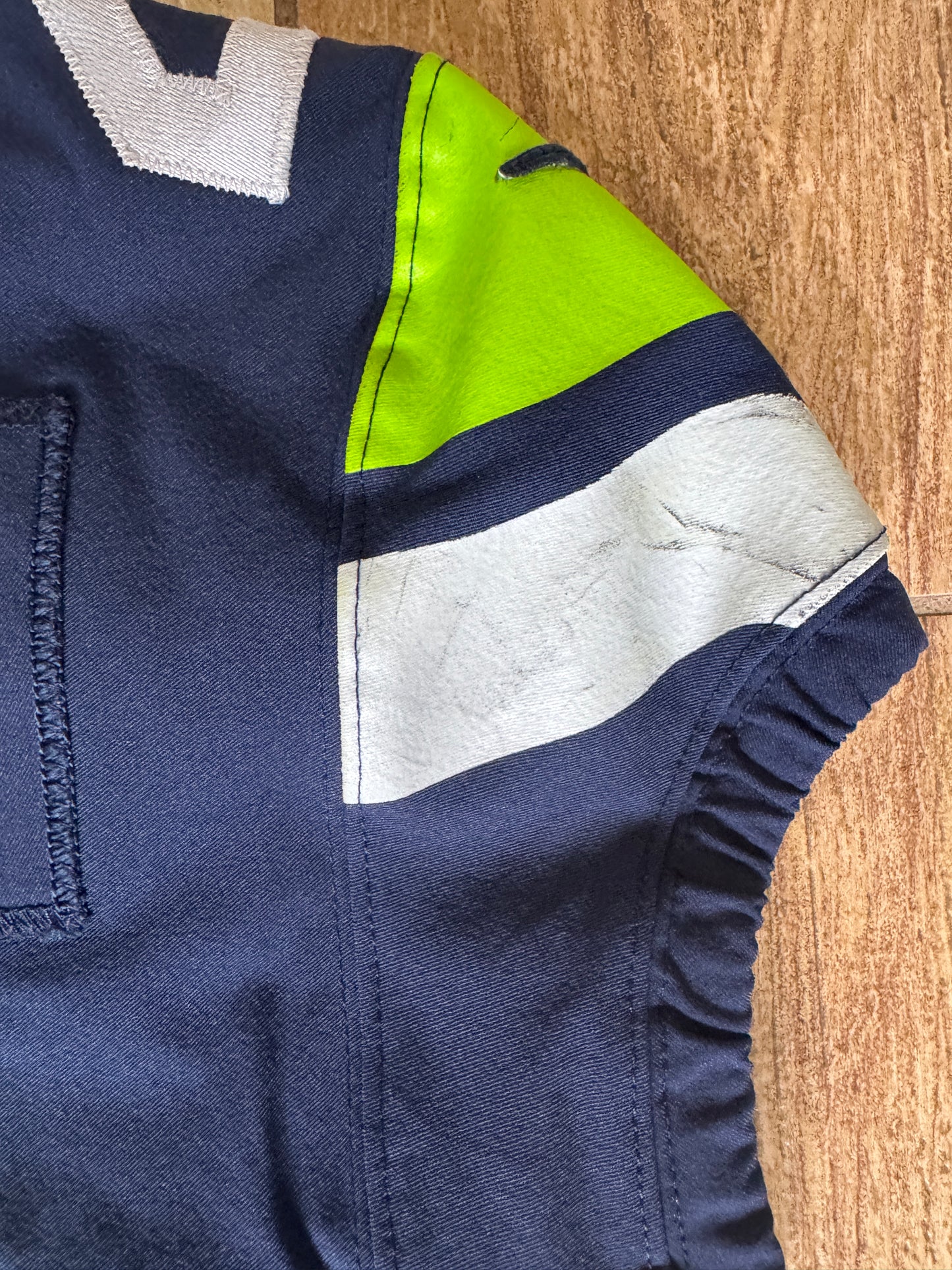 Tre Flowers GAME-WORN💪09/19/2021 Seattle Seahawks NFL Jersey👕vs.Titans | Inc.COA📏