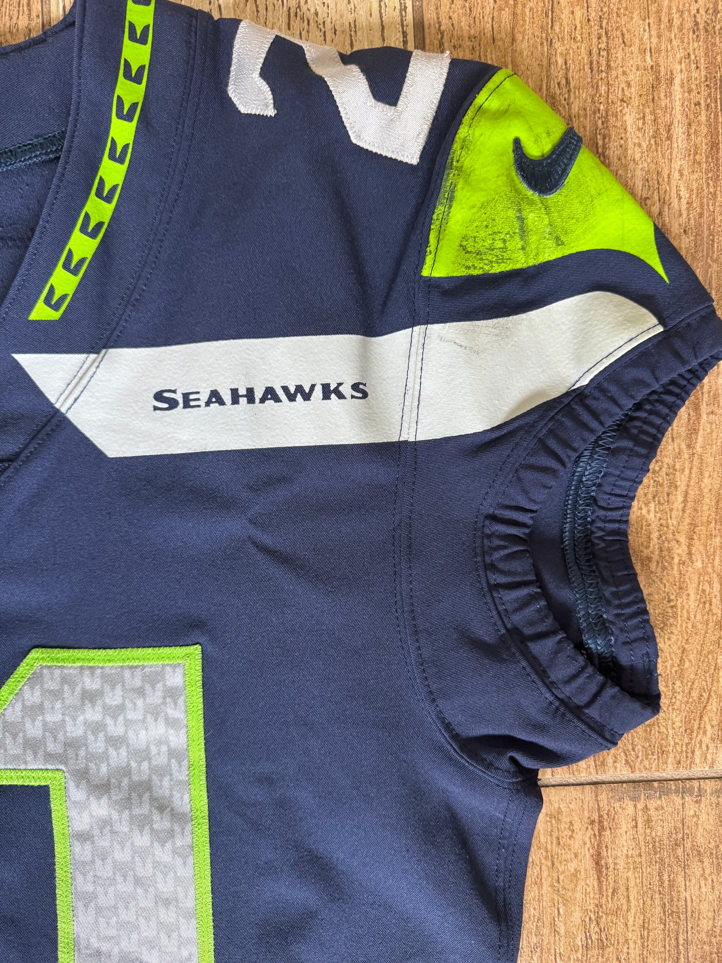 Tre Flowers GAME-WORN💪09/19/2021 Seattle Seahawks NFL Jersey👕vs.Titans | Inc.COA📏