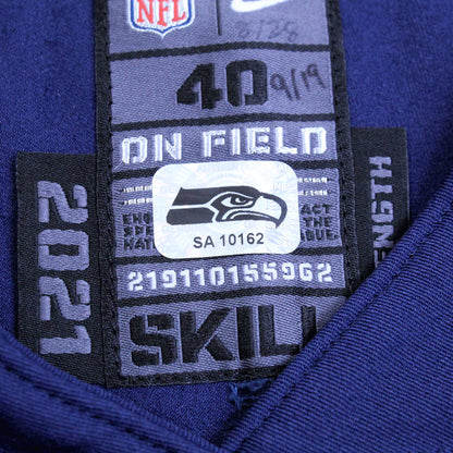 Tre Flowers GAME-WORN💪09/19/2021 Seattle Seahawks NFL Jersey👕vs.Titans | Inc.COA📏
