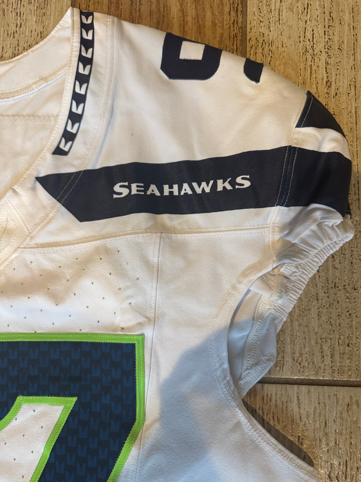 Johnathan Hankins GAME-WORN💪12/01/24 Seattle Seahawks NFL Jersey👕vs. New York Jets inc.COA💥