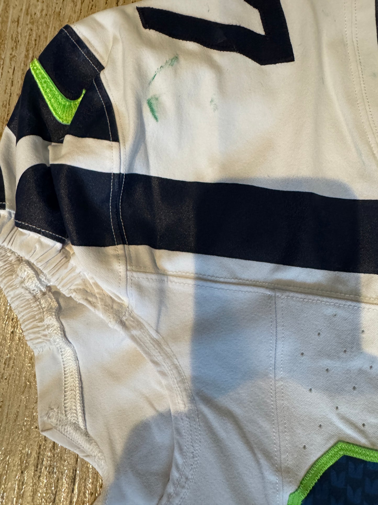 Johnathan Hankins GAME-WORN💪12/01/24 Seattle Seahawks NFL Jersey👕vs. New York Jets inc.COA💥