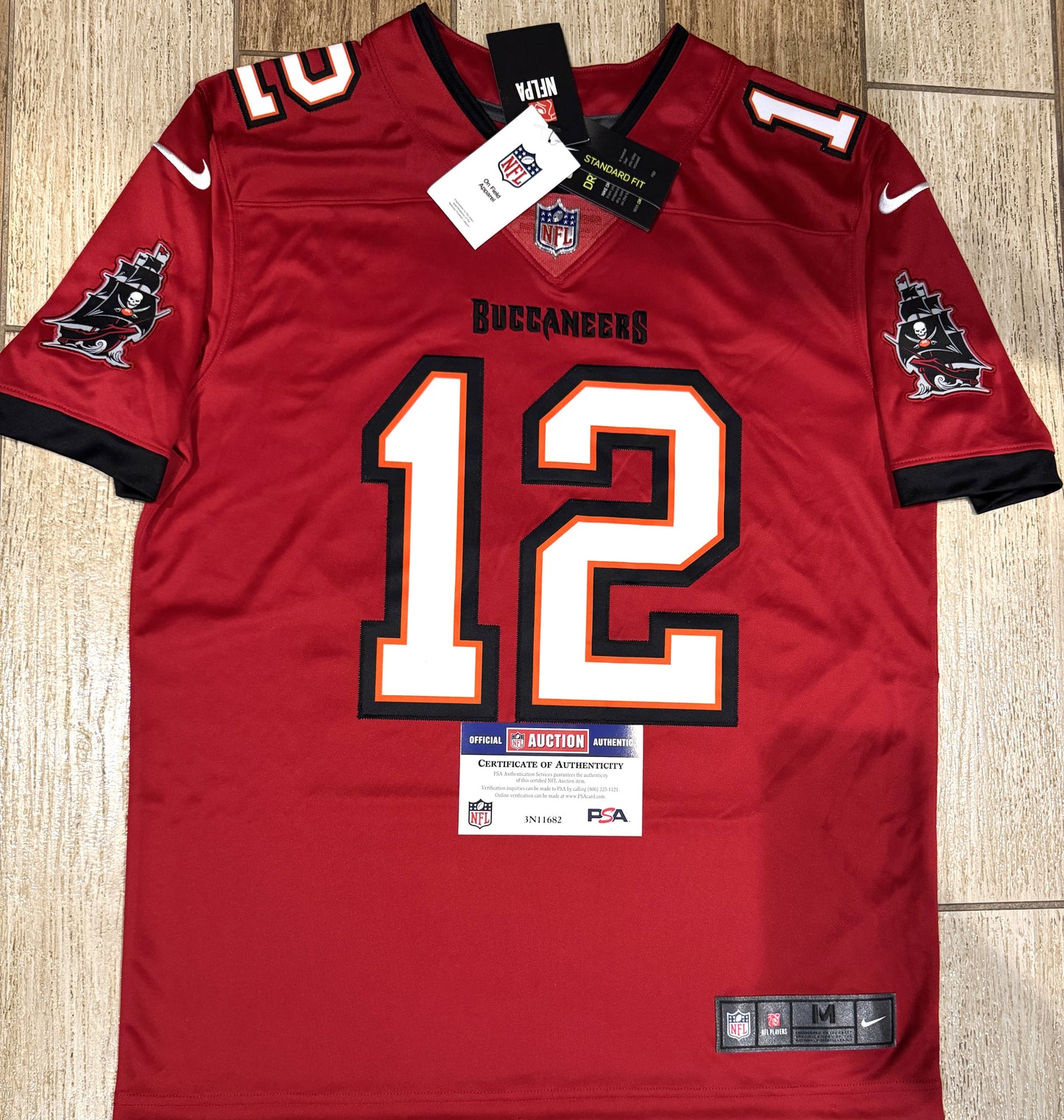 Tom Brady🐐Signed✍️Tampa Bay Buccaneers On-Field Nike NFL Jersey🎽Includes PSA COA🛡️