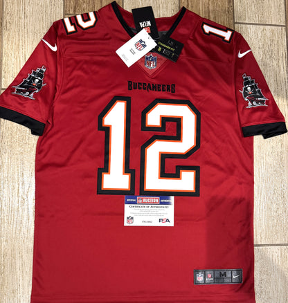 Tom Brady🐐Signed✍️Tampa Bay Buccaneers On-Field Nike NFL Jersey🎽Includes PSA COA🛡️