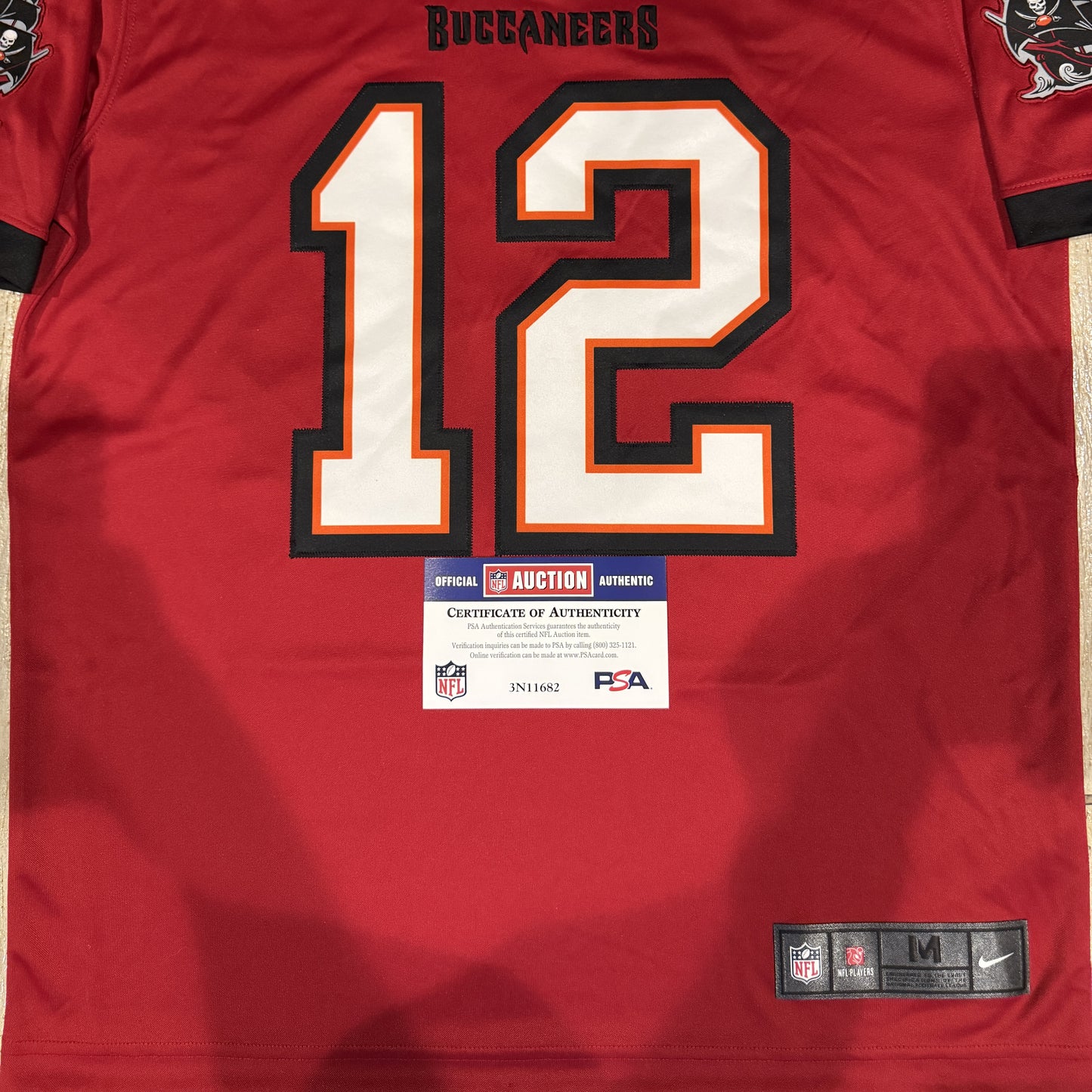 Tom Brady🐐Signed✍️Tampa Bay Buccaneers On-Field Nike NFL Jersey🎽Includes PSA COA🛡️