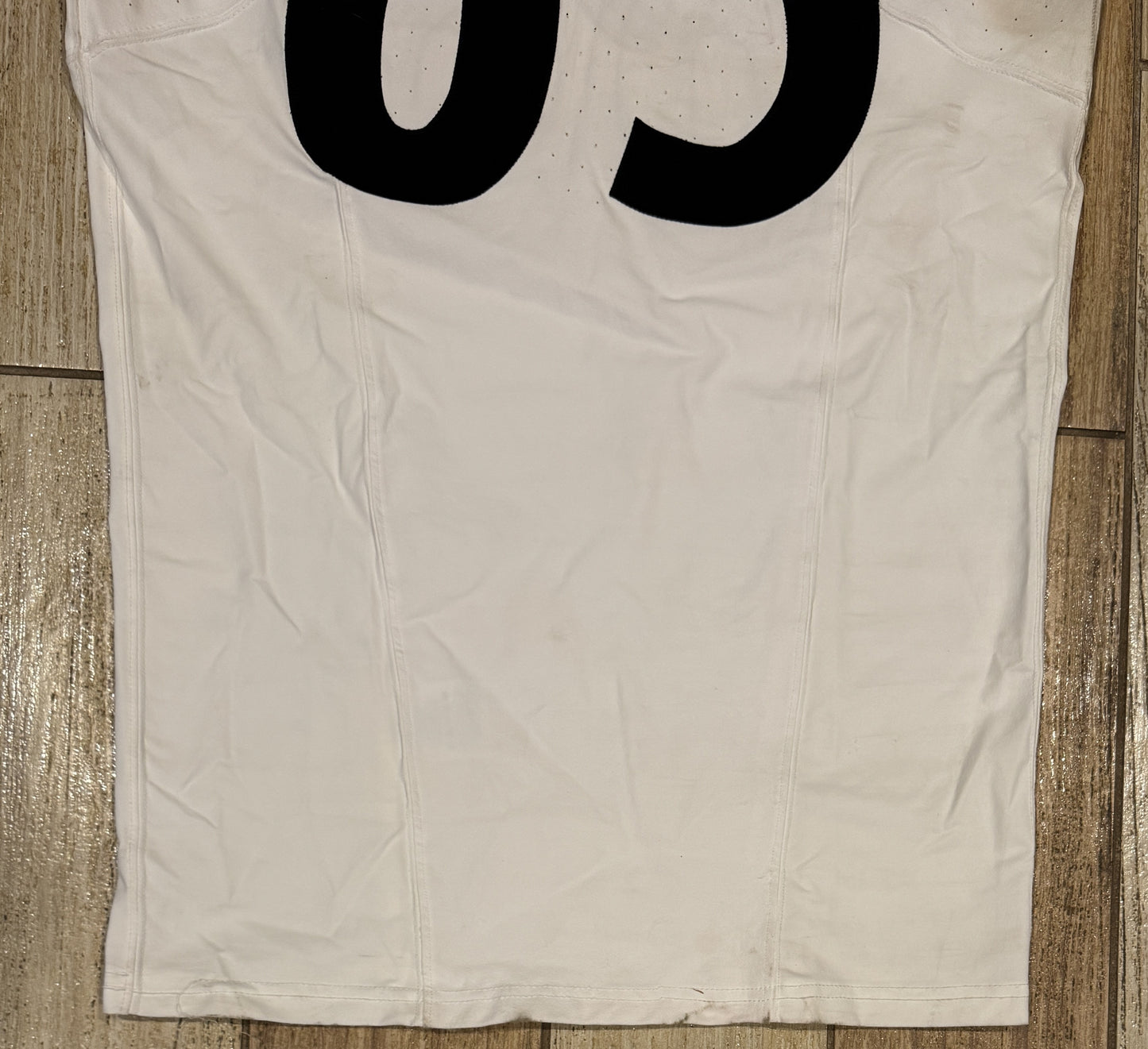 Dan Moore GAME WORN💪12/21/2024 PHOTO MATCHED📸Pittsburgh Steelers NFL Jersey👕Inc.COA💥 vs. Baltimore Ravens