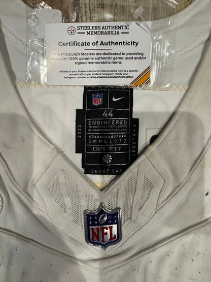 Dan Moore GAME WORN💪12/21/2024 PHOTO MATCHED📸Pittsburgh Steelers NFL Jersey👕Inc.COA💥 vs. Baltimore Ravens