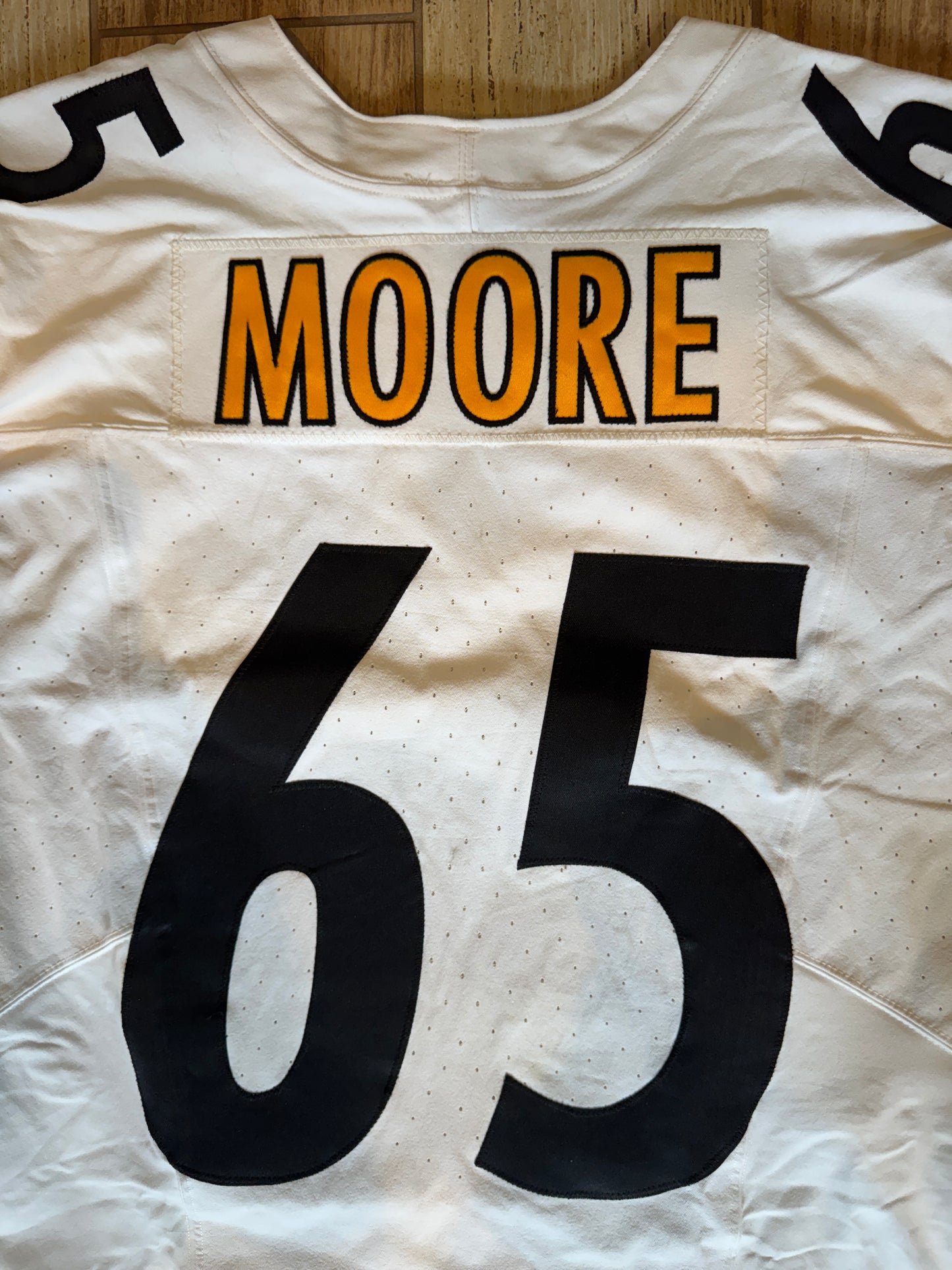 Dan Moore GAME WORN💪12/21/2024 PHOTO MATCHED📸Pittsburgh Steelers NFL Jersey👕Inc.COA💥 vs. Baltimore Ravens