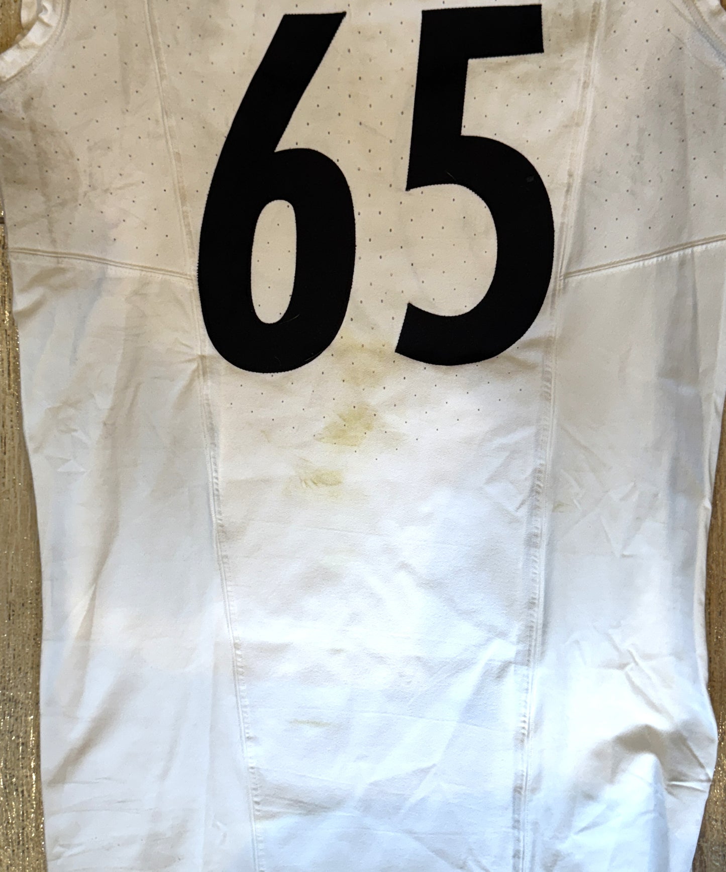 Dan Moore GAME WORN💪12/21/2024 PHOTO MATCHED📸Pittsburgh Steelers NFL Jersey👕Inc.COA💥 vs. Baltimore Ravens