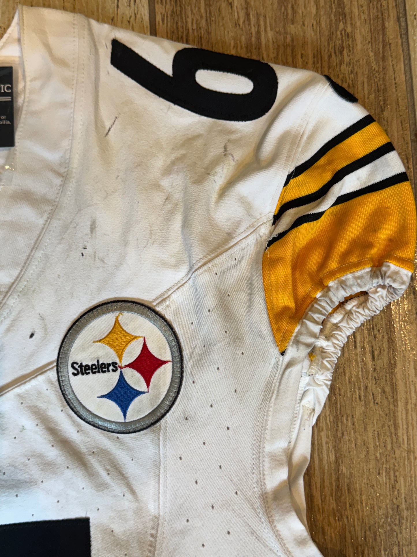 Dan Moore GAME WORN💪12/21/2024 PHOTO MATCHED📸Pittsburgh Steelers NFL Jersey👕Inc.COA💥 vs. Baltimore Ravens