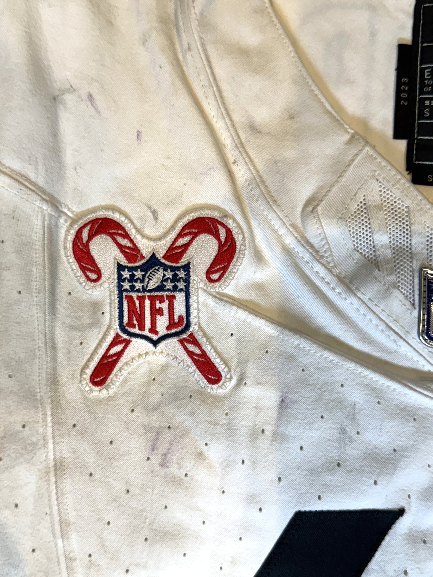 Dan Moore GAME WORN💪12/21/2024 PHOTO MATCHED📸Pittsburgh Steelers NFL Jersey👕Inc.COA💥 vs. Baltimore Ravens