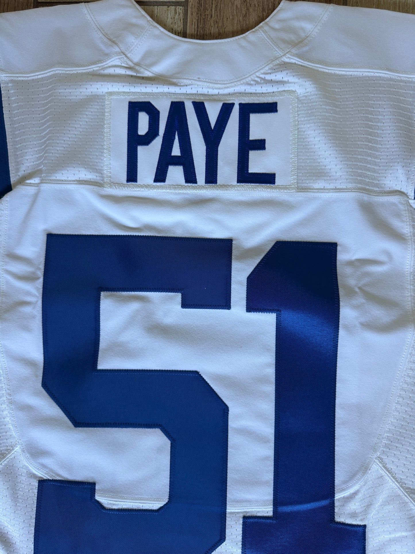 Kwity Paye TEAM ISSUED💪2022 Season Indianapolis Colts NFL Nike Jersey Inc.COA