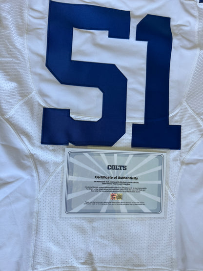 Kwity Paye TEAM ISSUED💪2022 Season Indianapolis Colts NFL Nike Jersey Inc.COA