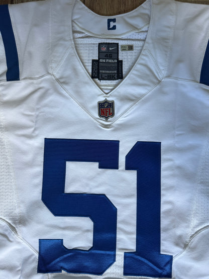 Kwity Paye TEAM ISSUED💪2022 Season Indianapolis Colts NFL Nike Jersey Inc.COA