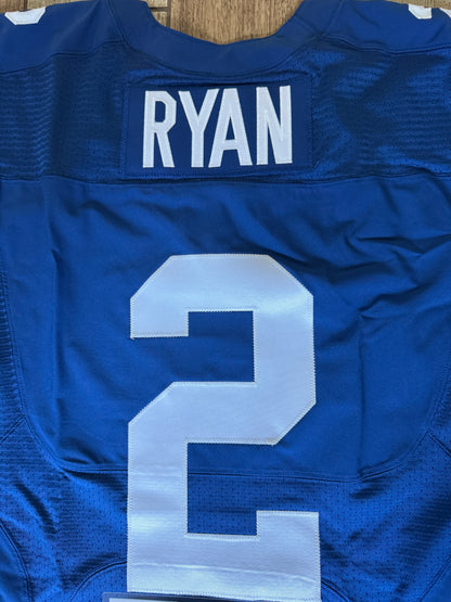 Matt Ryan Team-Issued Indianapolis Colts Nike NFL Jersey Includes COA and Captain's Patch