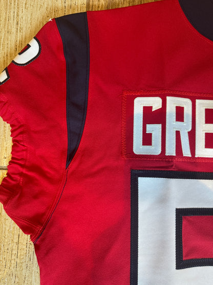 Jonathan Greenard TEAM-ISSUED 💪 Houston Texans Nike NFL Jersey 👕 Also includes COA 🛡️