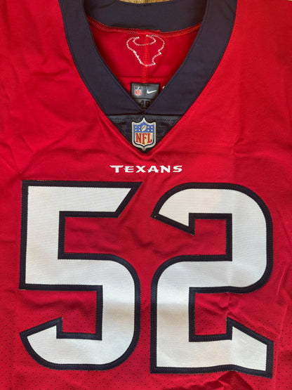 Jonathan Greenard TEAM-ISSUED 💪 Houston Texans Nike NFL Jersey 👕 Also includes COA 🛡️