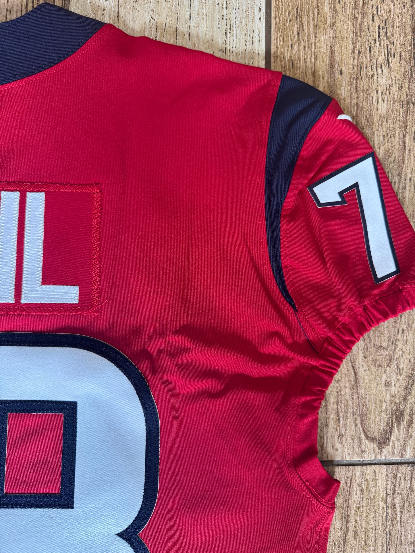 Laremy Tunsil Team Issued 💪 Houston Texans 🐂 Nike NFL Jersey 👕 Also included is COA 🛡️