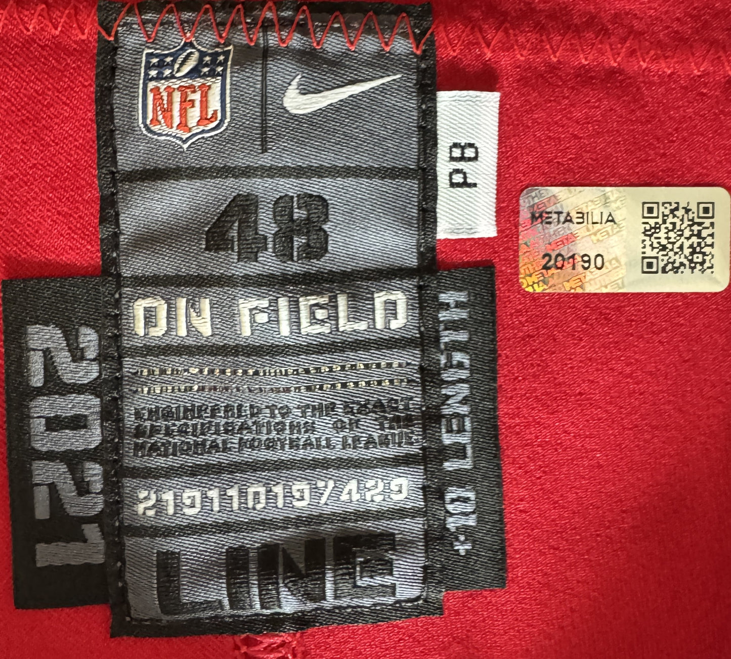Laremy Tunsil Team Issued 💪 Houston Texans 🐂 Nike NFL Jersey 👕 Also included is COA 🛡️