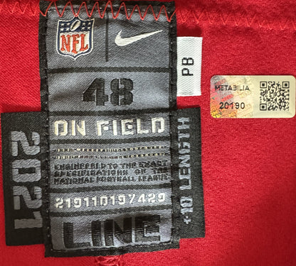 Laremy Tunsil Team Issued 💪 Houston Texans 🐂 Nike NFL Jersey 👕 Also included is COA 🛡️