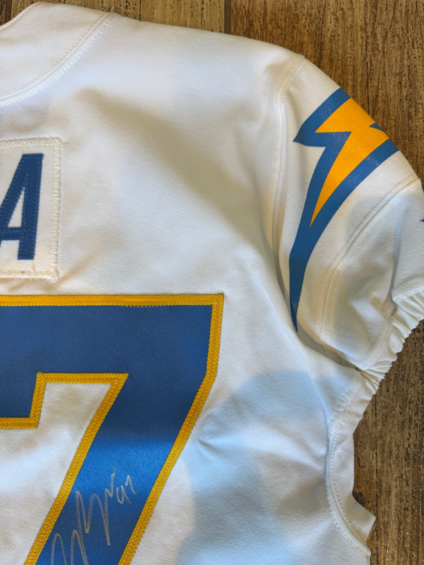 Joey Bosa Hand-SIGNED✍️ & TEAM-ISSUED💪 Los Angeles Chargers⚡NFL Nike Jersey👕